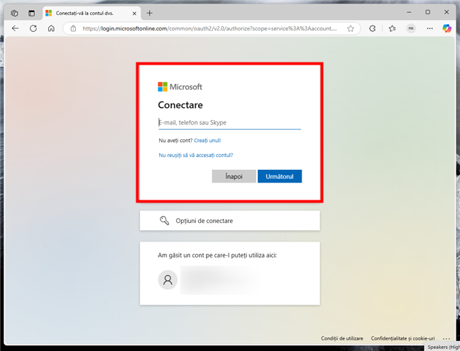 ConecteazÄƒ-te la Microsoft Family Safety folosind contul tÄƒu Microsoft