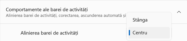 Cum muÈi Meniul Start în Windows 11