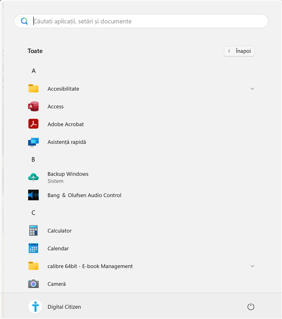 Pictogramele Fixate nu mai sunt vizibile pe ecranul Toate