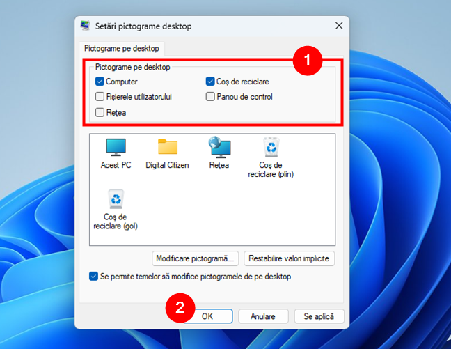 Cum elimini scurtÄturile implicite de pe desktop