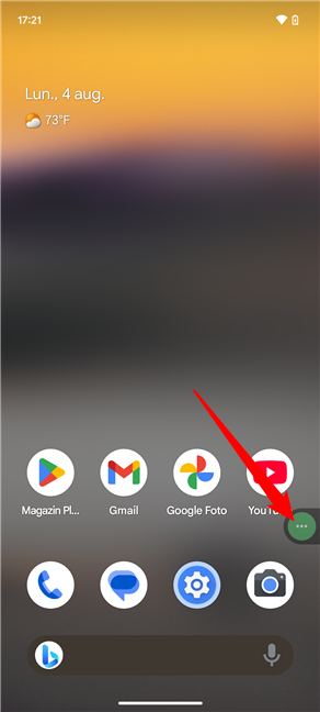 ApasÄ pe scurtÄtura Meniu Accesibilitate
