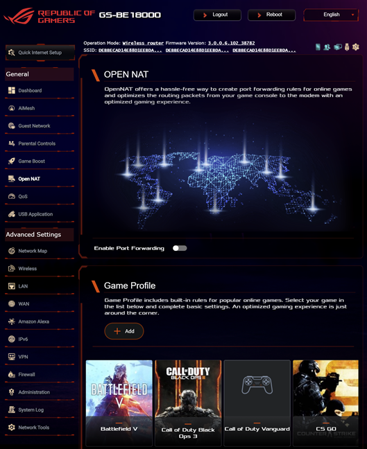 Este uÈor sÄ configurezi Open NAT
