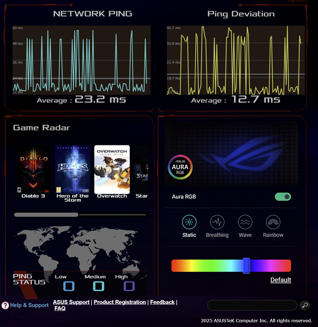 Este simplu sÄ configurezi iluminarea RGB