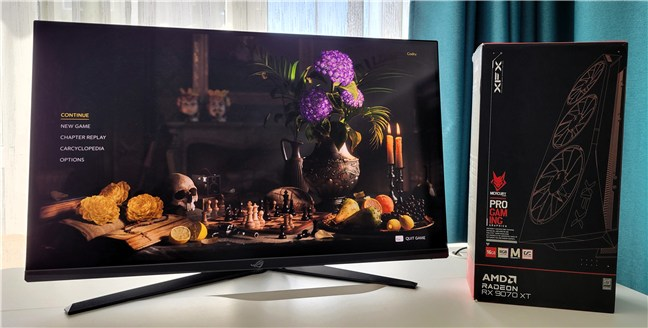 Mafia: The Old Country È™i XFX Mercury Radeon RX 9070XT OC Magnetic Air Edition with RGB