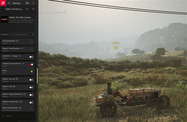 JucÃ¢nd Mafia: The Old Country cu FSR 4