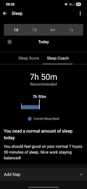 Sleep Coach este o nouÄƒ funcÈ›ie utilÄƒ