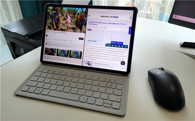 PoÈi conecta o tastaturÄ Èi un mouse