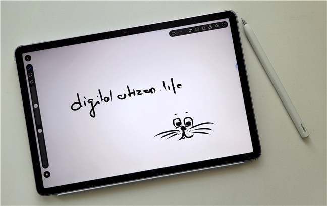 Scriere Èi schiÈare pe HUAWEI MatePad 11.5 2025 PaperMatte Edition