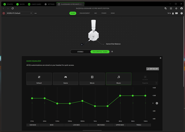 Software-ul Razer Synapse
