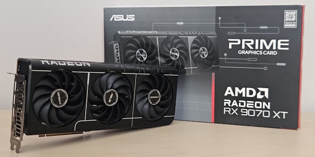 ASUS PRIME AMD Radeon RX 9070 XT OC Edition