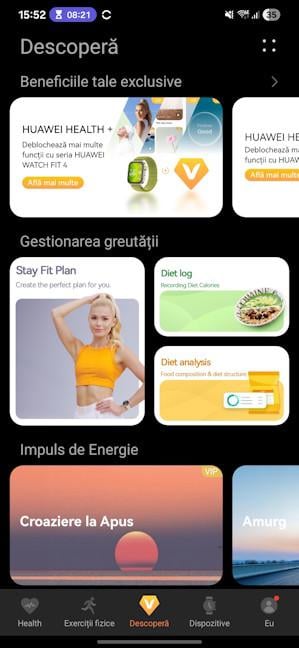 Vrei un abonament HUAWEI Health+