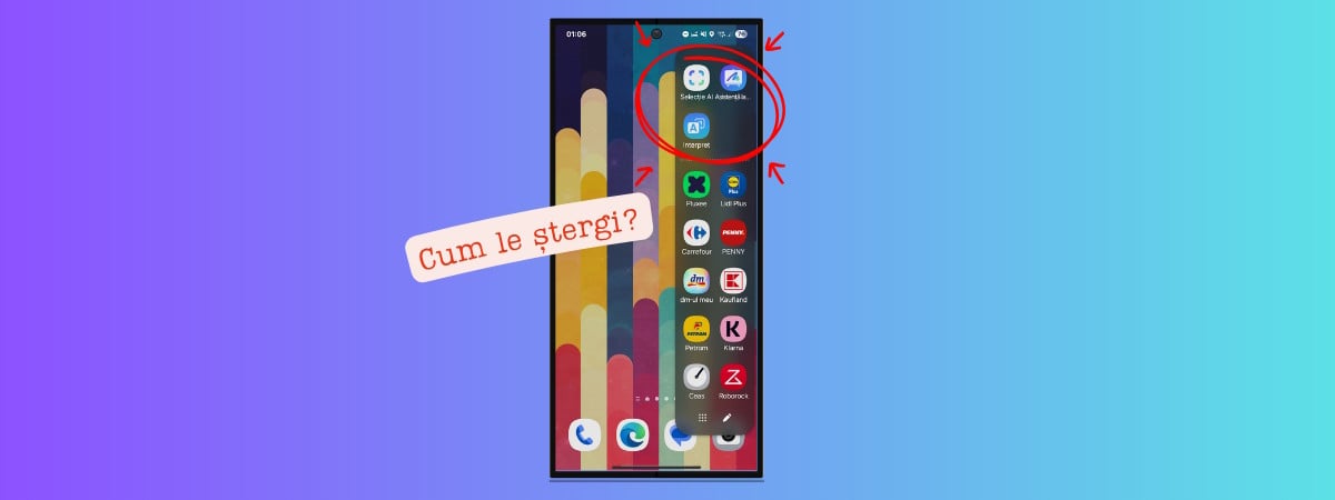 Panoul lateral Samsung Galaxy