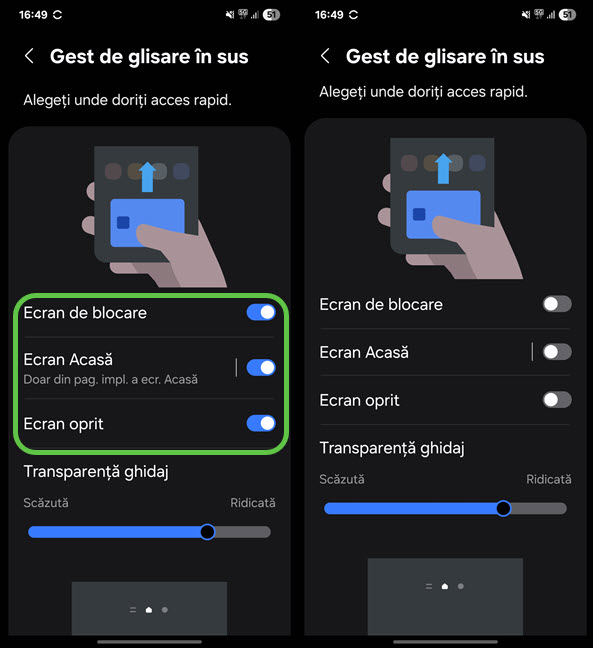 DezactiveazÄ comutatoarele pe care le doreÈti