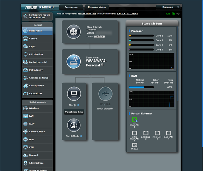 Administreaz&Auml;-&Egrave;i routerul ASUS
