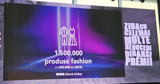 eMAG va oferi peste 1.500.000 de produse fashion