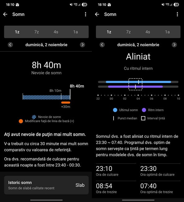 Consilierul de somn este &Egrave;i mai avansat