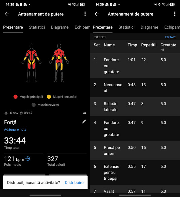 Monitorizarea exerci&Egrave;iilor de for&Egrave;&Auml;