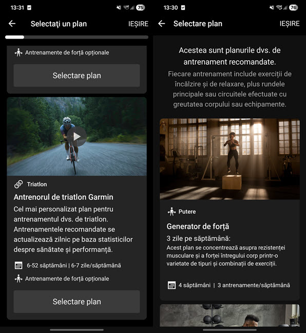 Ai planuri de antrenament inclusiv pentru triatlon