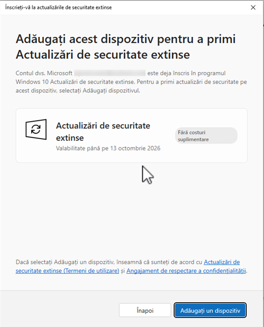 Apas&Auml; pe Ad&Auml;uga&Egrave;i un dispozitiv