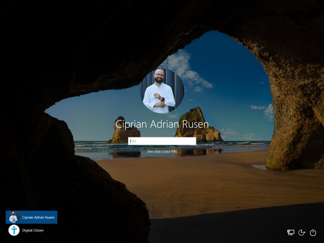 Autentific&Auml;-te cu un cont Microsoft