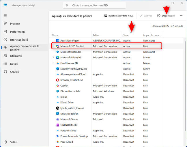 DezactiveazÄ aplicaÈia pe care nu o doreÈti