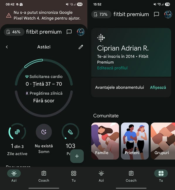 Aplica&Egrave;ia Fitbit