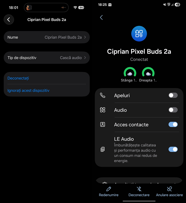 Ce set&Auml;ri ai disponibile pe iPhone &Egrave;i Samsung Galaxy
