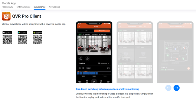 Alte aplica&Egrave;ii mobile QNAP