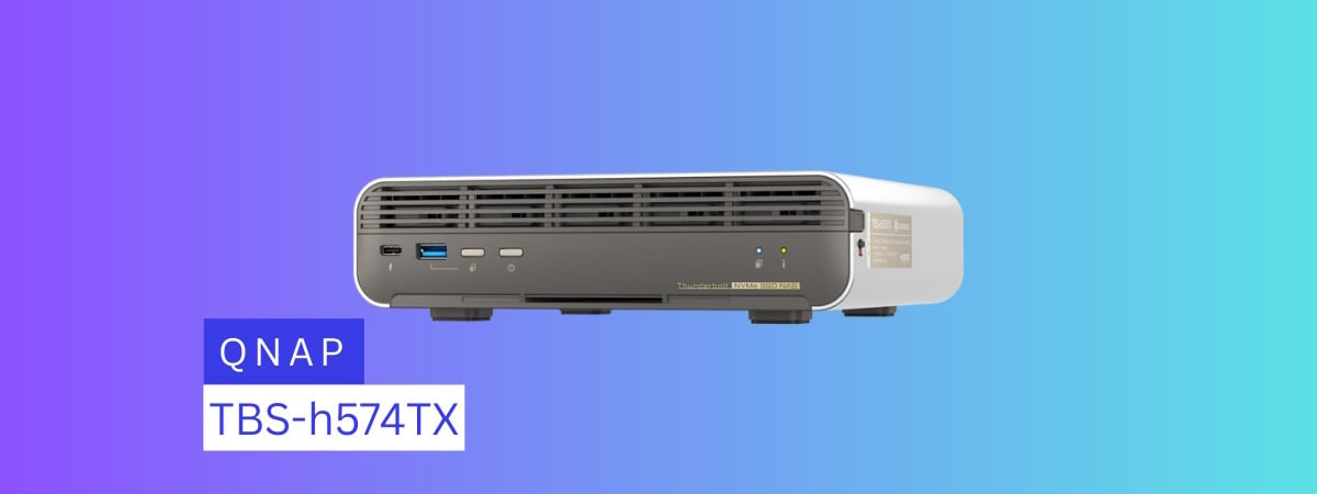 Review QNAP TBS-h574TX: Pentru stocare și editare de conținut video