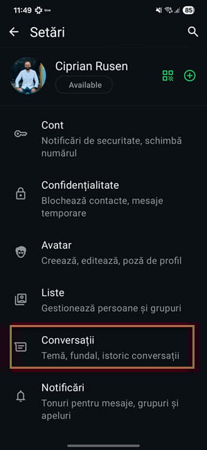 Apas&Auml; pe Conversa&Egrave;ii