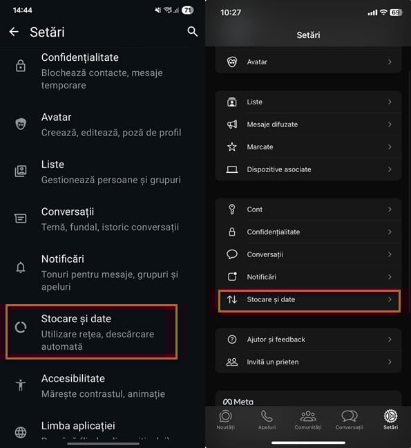 Apas&Auml; pe Stocare &Egrave;i date