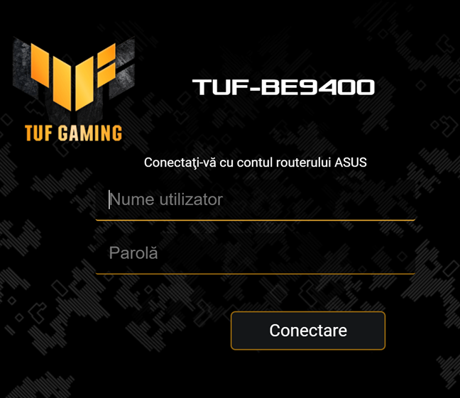 Conecteaz&Auml;-te la routerul ASUS