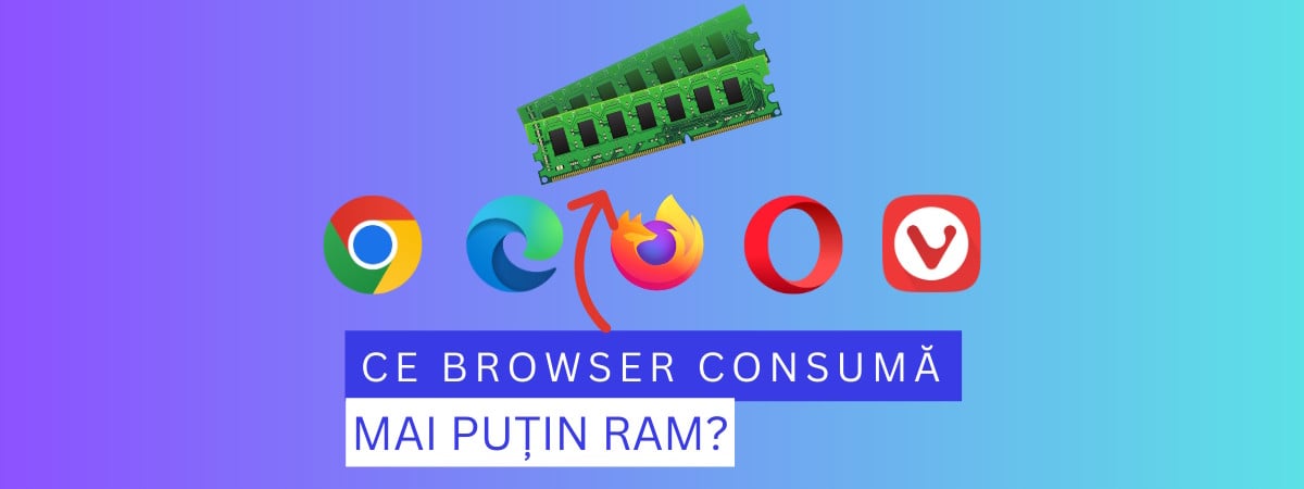 Analiză de performanță: Ce browser consumă cea mai multă memorie RAM?