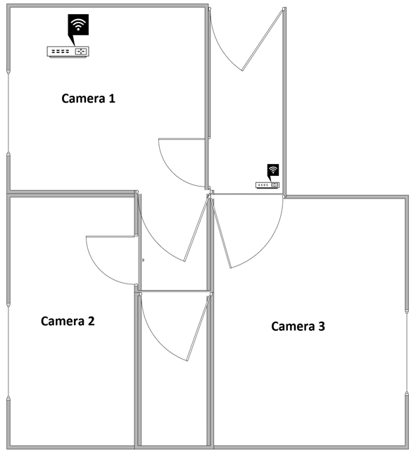 Apartamentul &Atilde;&reg;n care am testat HUAWEI WiFi Mesh X3 Pro