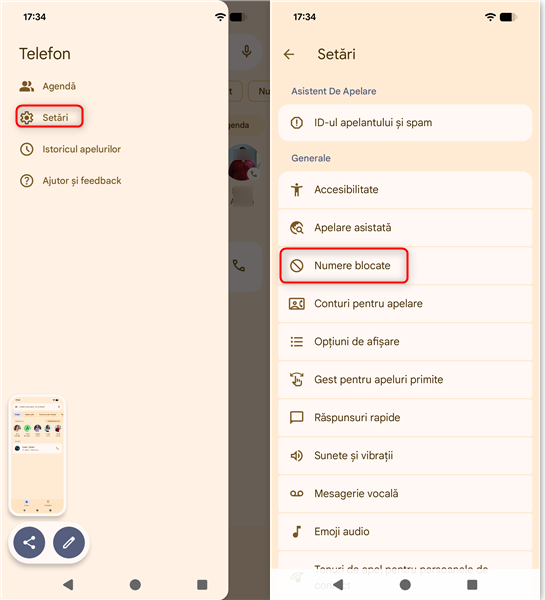 Navigheaz&Auml; la Set&Auml;ri > Numere blocate