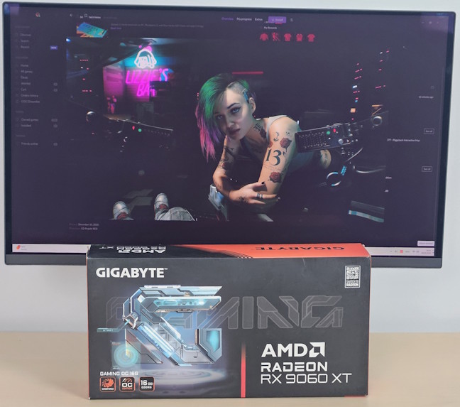 M-am jucat cu o plac&Auml; video Gigabyte Radeon RX 9060 XT GAMING OC 16G