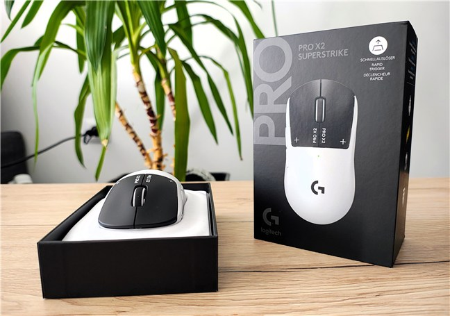 &Atilde;n cutie, mouse-ul e a&Egrave;ezat elegant pe un suport special