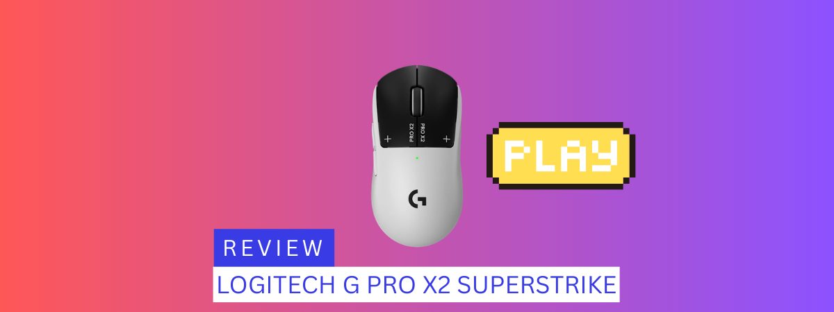 Review Logitech G Pro X2 SuperStrike: Super mouse cu o nouă tehnologie!