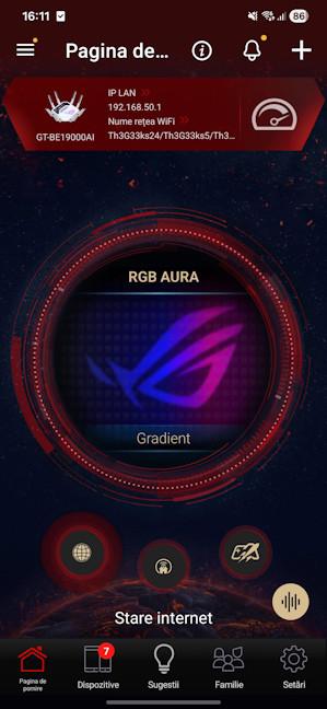 Aplica&Egrave;ia ASUS Router arat&Auml; la fel ca &Atilde;&reg;n trecut