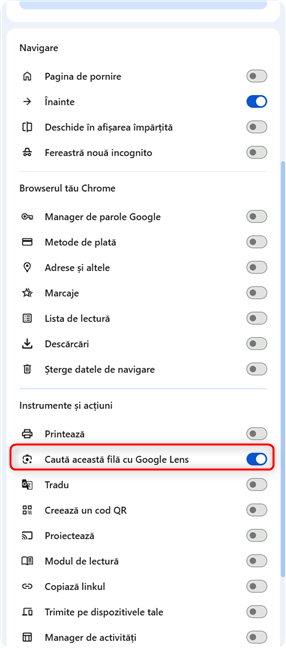 Activeaz&Auml; Caut&Auml; aceast&Auml; fil&Auml; cu Google Lens