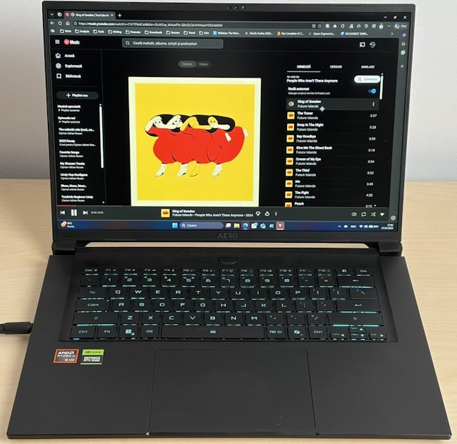 Sistemul audio este unul modest