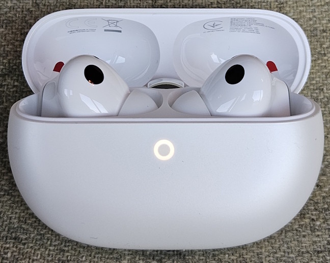 Carcasa are o baterie de 537 mAh