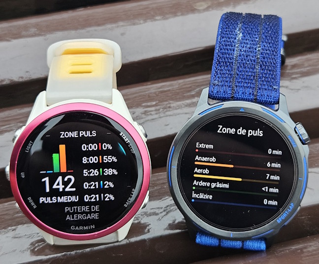 Ecranul de pe Garmin Forerunner 570 arat&Auml; mai bine