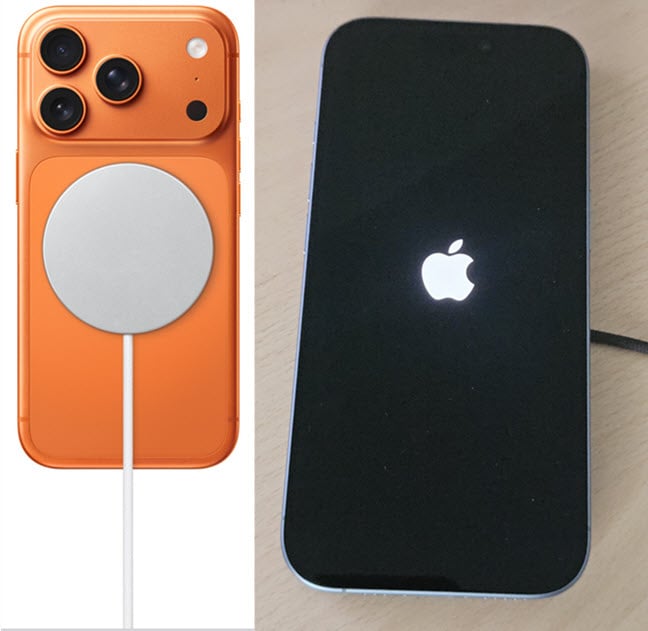 Aseaz&Auml; iPhone-ul pe un suport de &Atilde;&reg;nc&Auml;rcare MagSafe