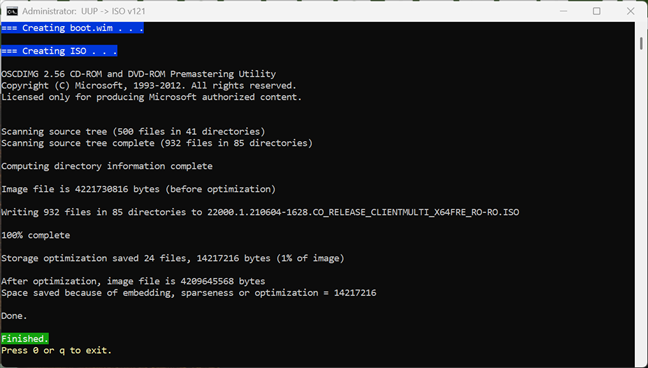 La final, apas&Auml; 0 sau q