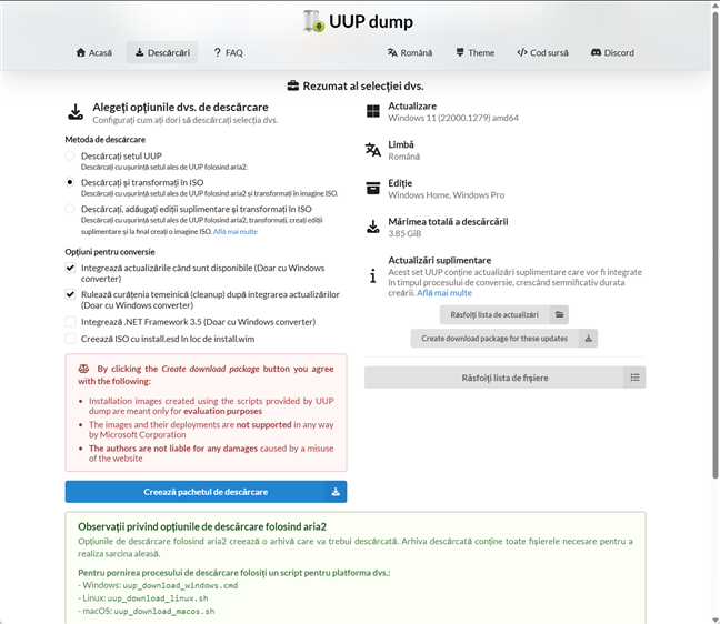 Bifeaz&Auml; Desc&Auml;rca&Egrave;i &Egrave;i transformati &Atilde;&reg;n ISO