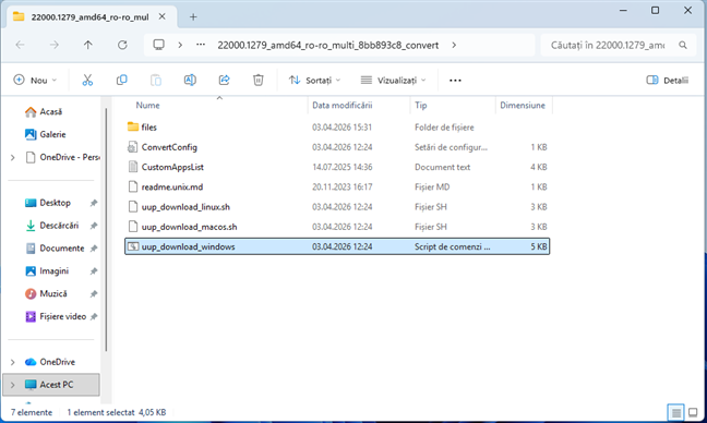 Execut&Auml; uup_download_windows.cmd