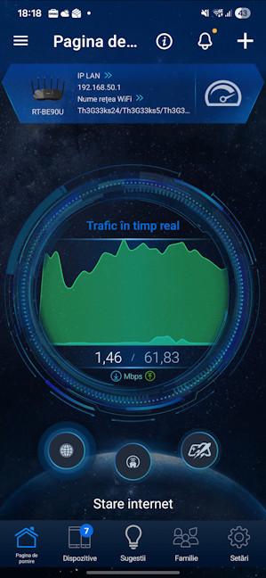 AplicaÈia ASUS Router