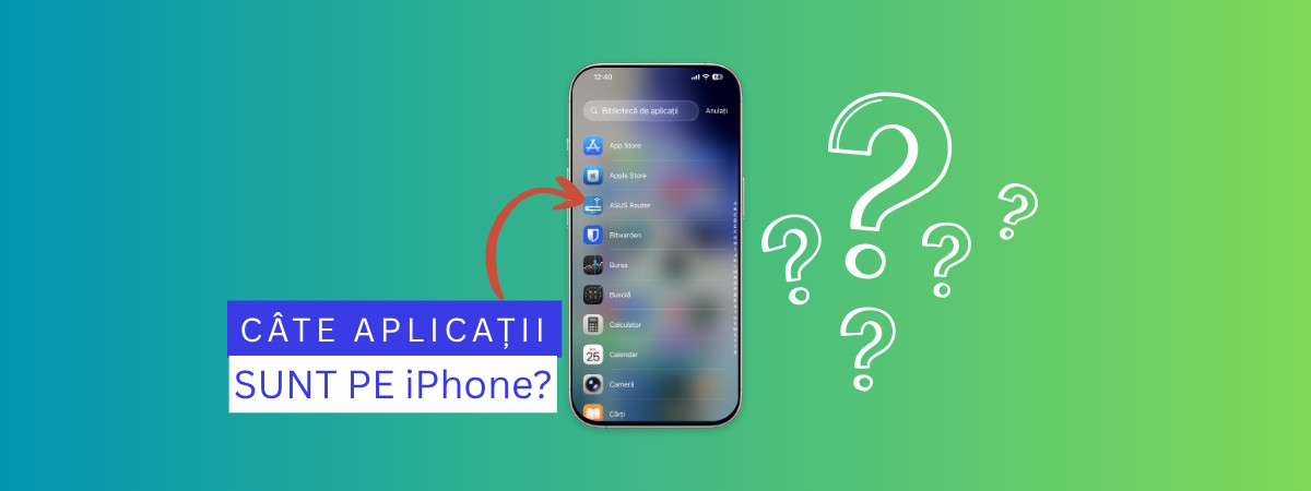 Câte aplicații sunt instalate pe iPhone-ul tău?