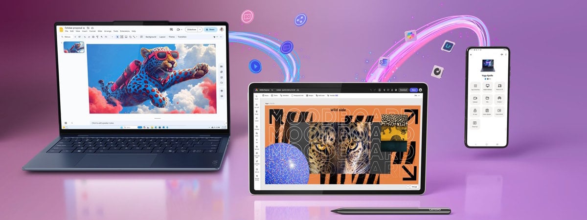 Lenovo lansează un nou ecosistem de dispozitive Yoga